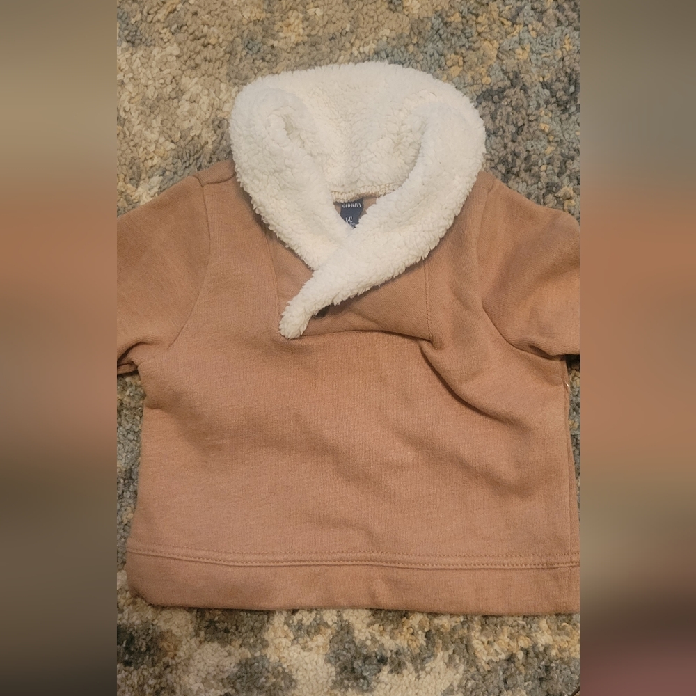 Long  sleeve flece pullover